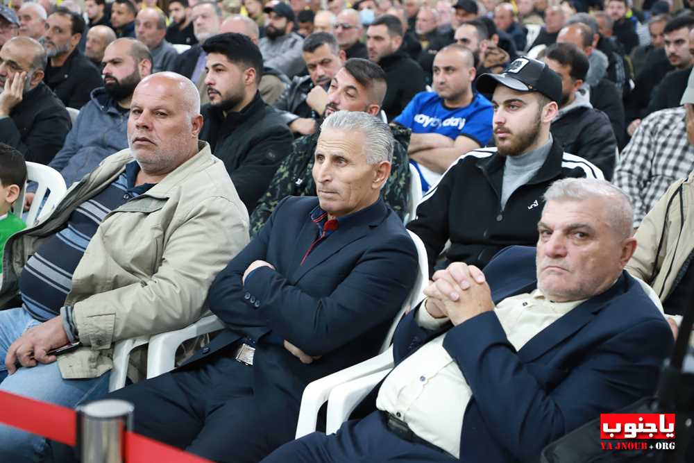 طيردبا : حفل تأبيني حاشد في أسبوع الشهيد محمد علي غبريس في مجمع الشهيد القائد الحاج عماد مغنية 