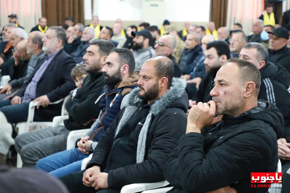 طيردبا : حفل تأبيني حاشد في أسبوع الشهيد محمد علي غبريس في مجمع الشهيد القائد الحاج عماد مغنية 