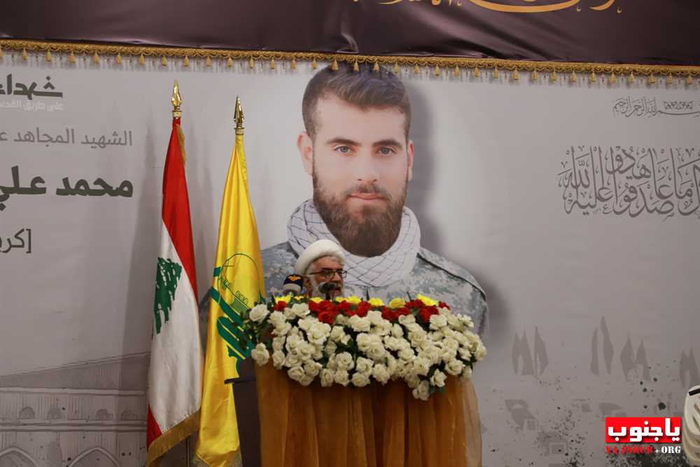 طيردبا : حفل تأبيني حاشد في أسبوع الشهيد محمد علي غبريس في مجمع الشهيد القائد الحاج عماد مغنية 