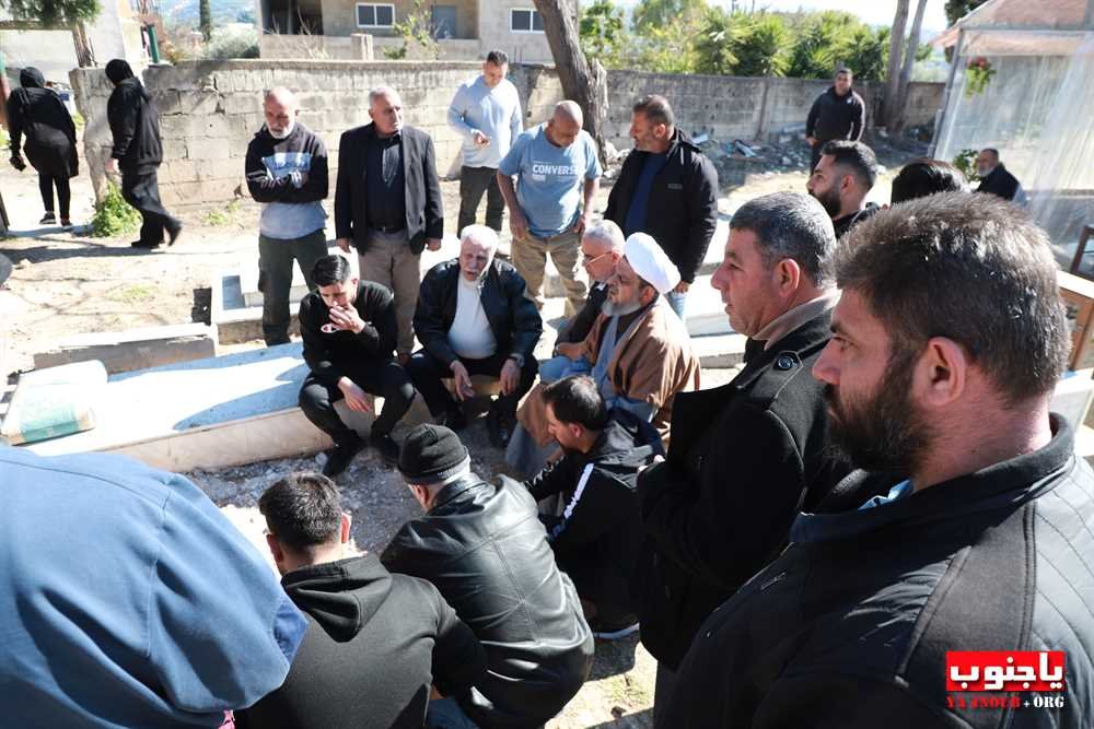 بلدة طيردبا شيعت الفقيدة الغالية المرحومة نعماة حسن شور / ام محمود شحادة الى مثواها الأخير 