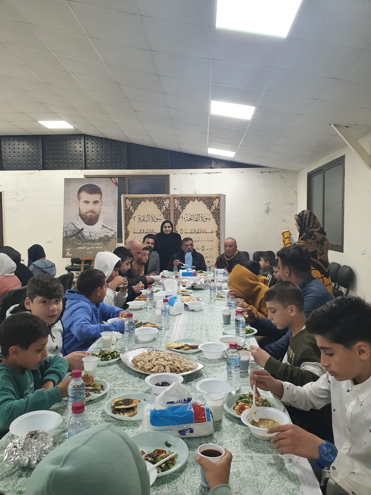 طيردبا : حفل افطار عن روح الشهيد محمد علي غبريس (كربلاء)