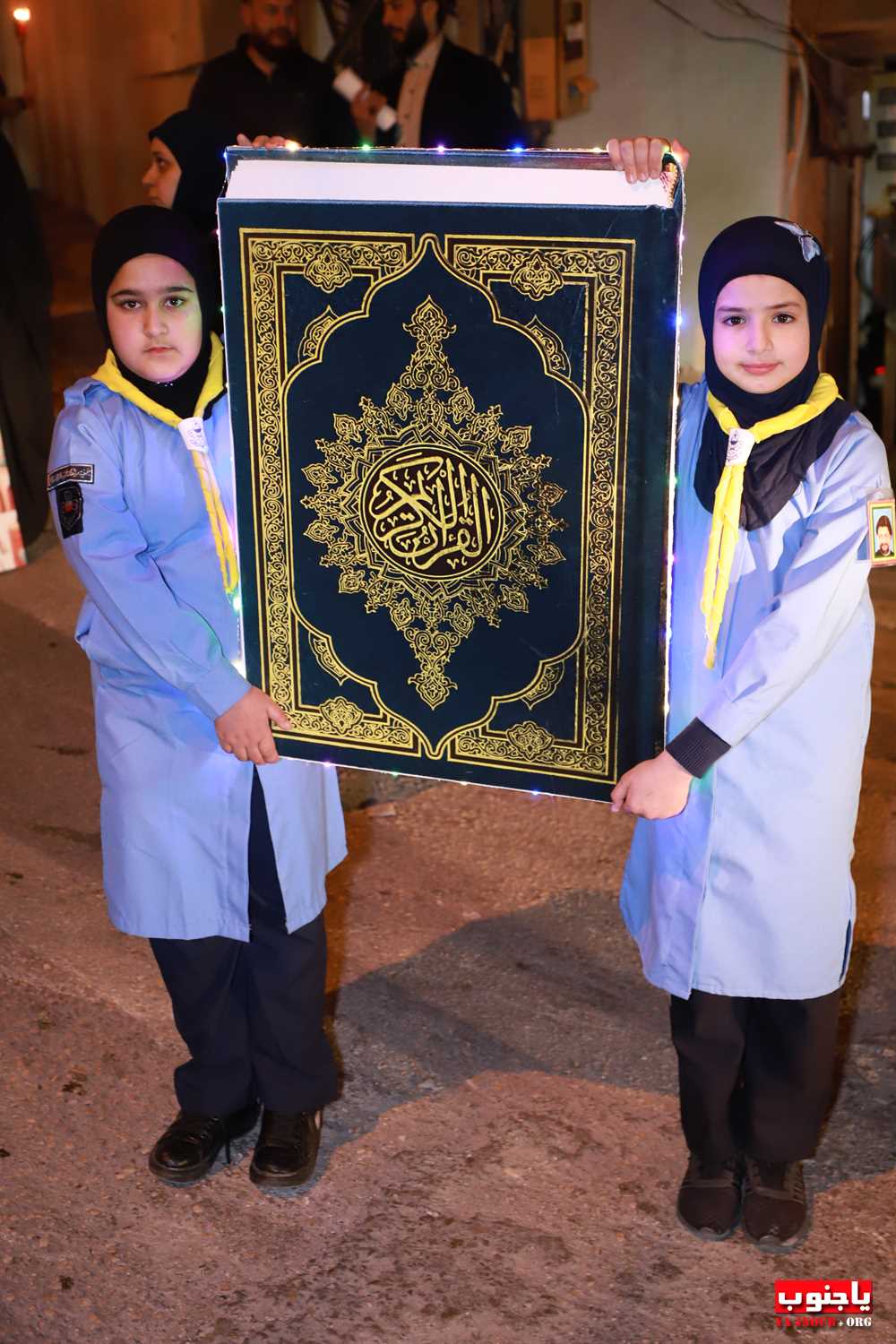 طيردبا : بمناسبة ولادة كريم آل محمد الحسن المجتبى مسيرة كشفية و مولد لكشافة الر@الة  