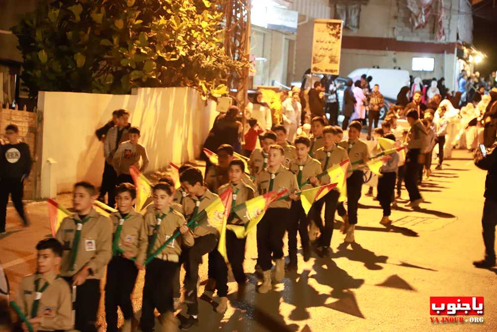 طيردبا : بمناسبة ولادة كريم آل محمد الحسن المجتبى مسيرة كشفية و مولد لكشافة الر@الة  