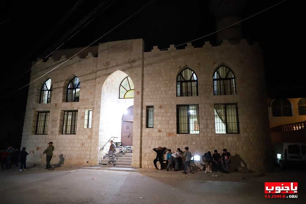 بالصور إحياء ليلة القدر الأولى في مسجد بلدة طيردبا الجنوبية 