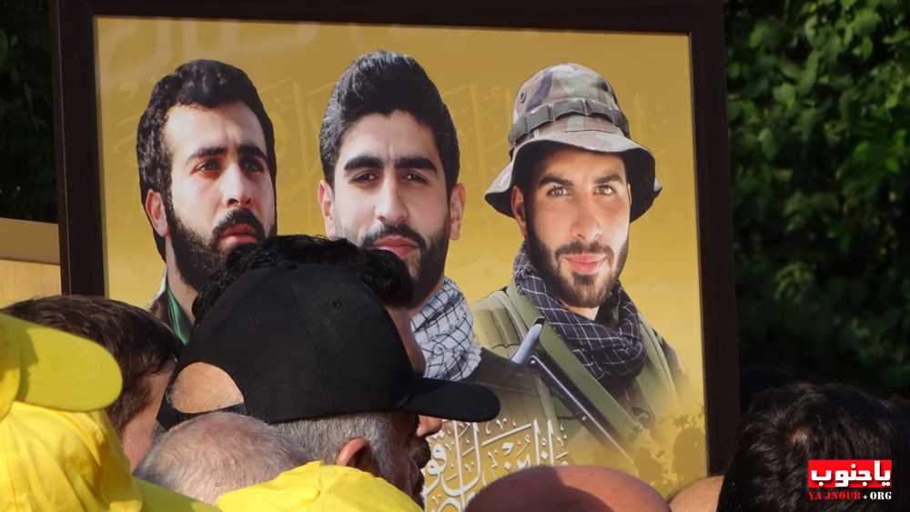 لقطات مصورة من تشييع الشهيد جهاد أحمد حايك