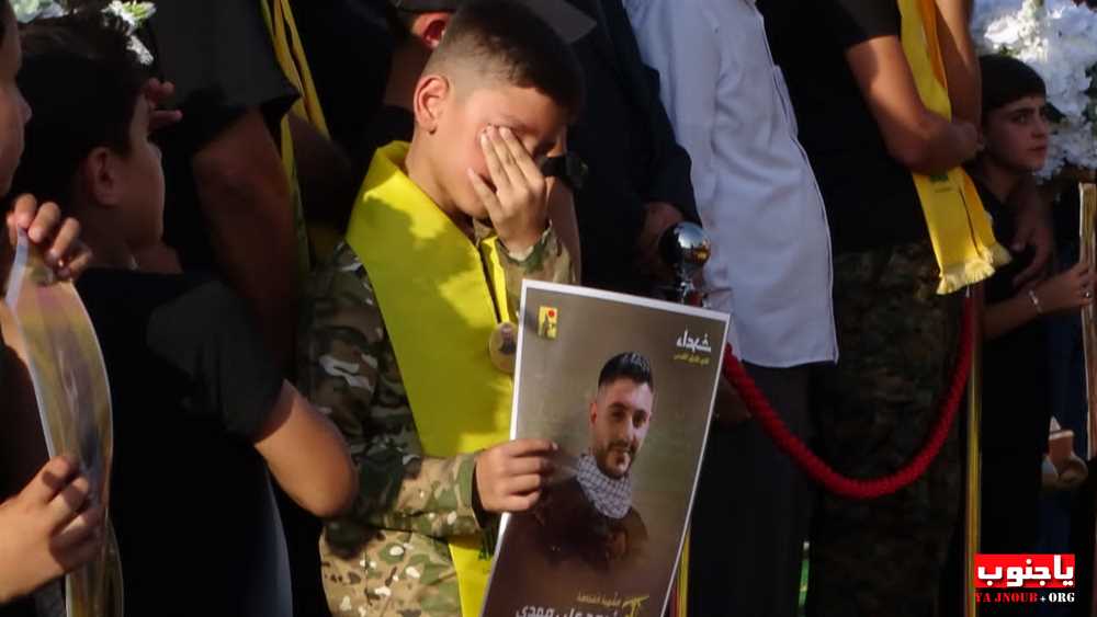 لقطات مصورة من تشييع الشهيد جهاد أحمد حايك