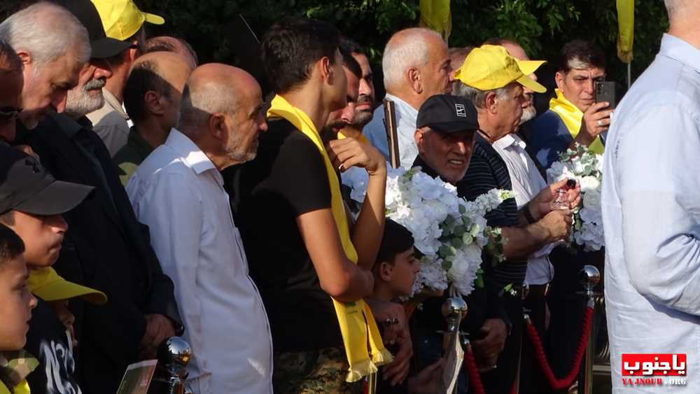 لقطات مصورة من تشييع الشهيد جهاد أحمد حايك