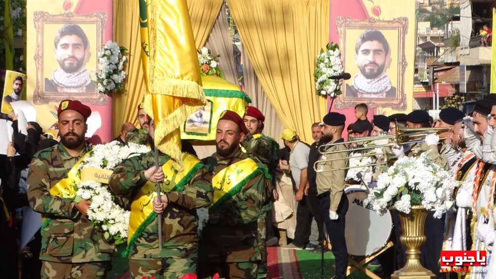 لقطات مصورة من تشييع الشهيد جهاد أحمد حايك