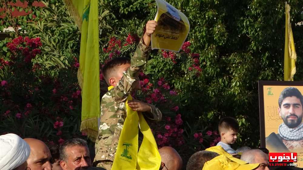 لقطات مصورة من تشييع الشهيد جهاد أحمد حايك