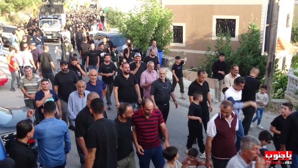 لقطات مصورة من تشييع الشهيد جهاد أحمد حايك