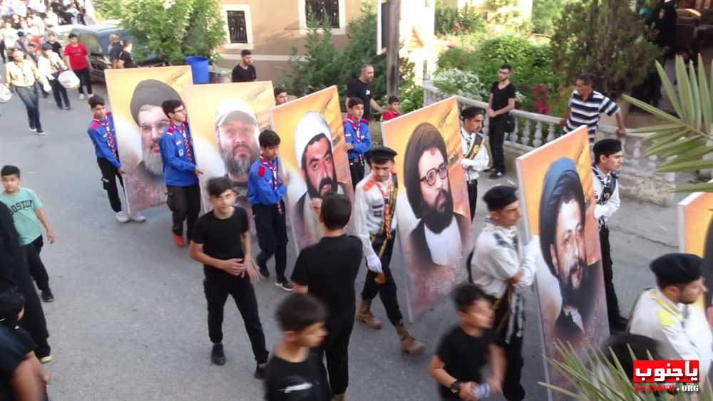 لقطات مصورة من تشييع الشهيد جهاد أحمد حايك