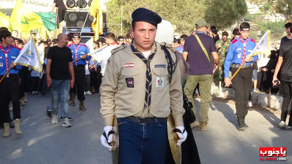 لقطات مصورة من تشييع الشهيد جهاد أحمد حايك