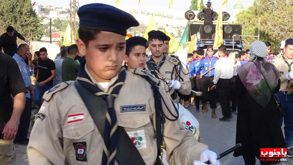 لقطات مصورة من تشييع الشهيد جهاد أحمد حايك