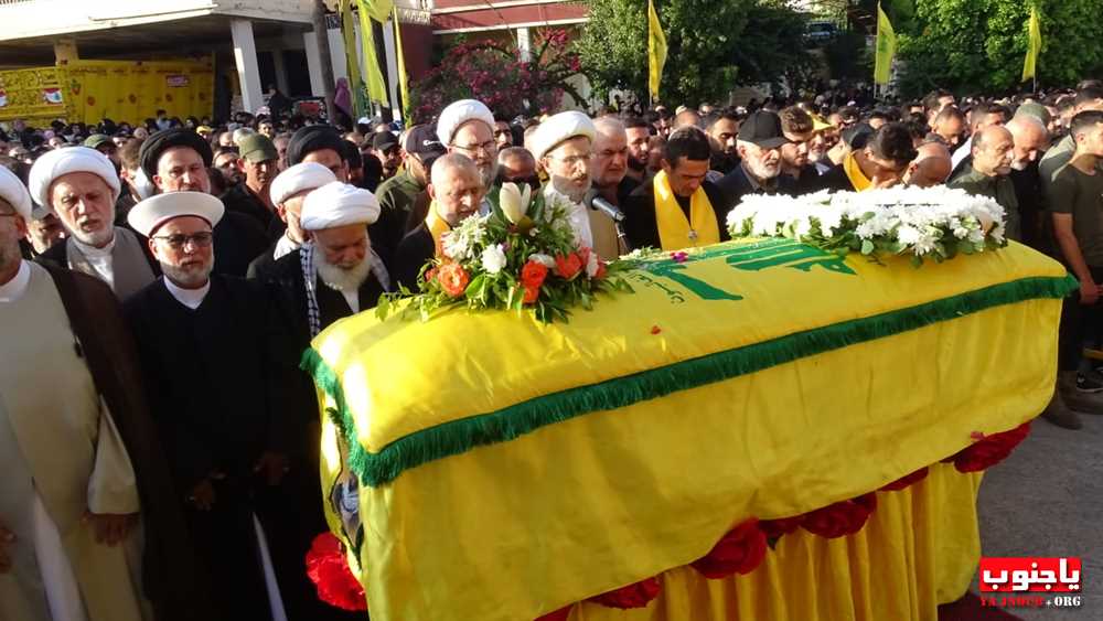 لقطات مصورة من تشييع الشهيد جهاد أحمد حايك