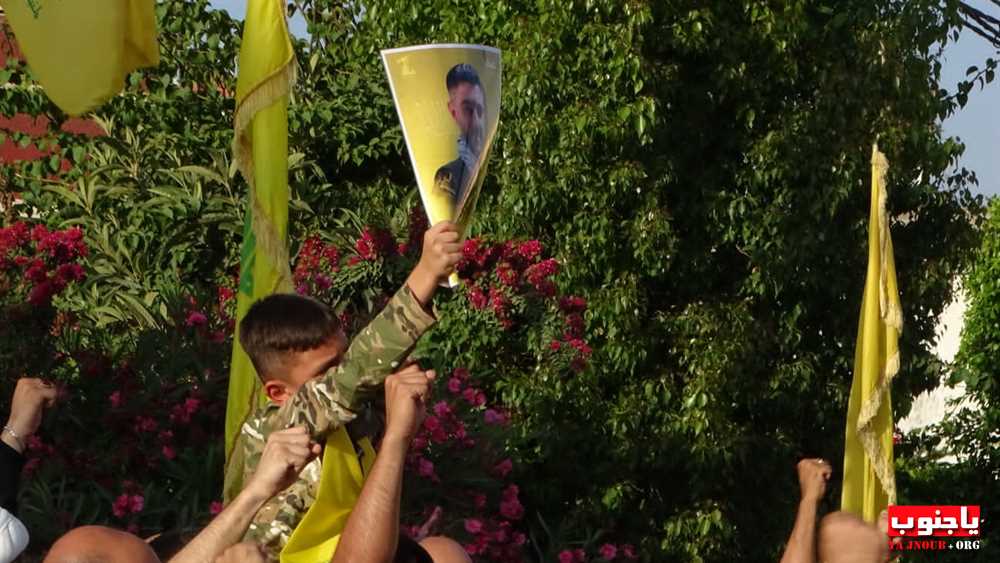 لقطات مصورة من تشييع الشهيد جهاد أحمد حايك