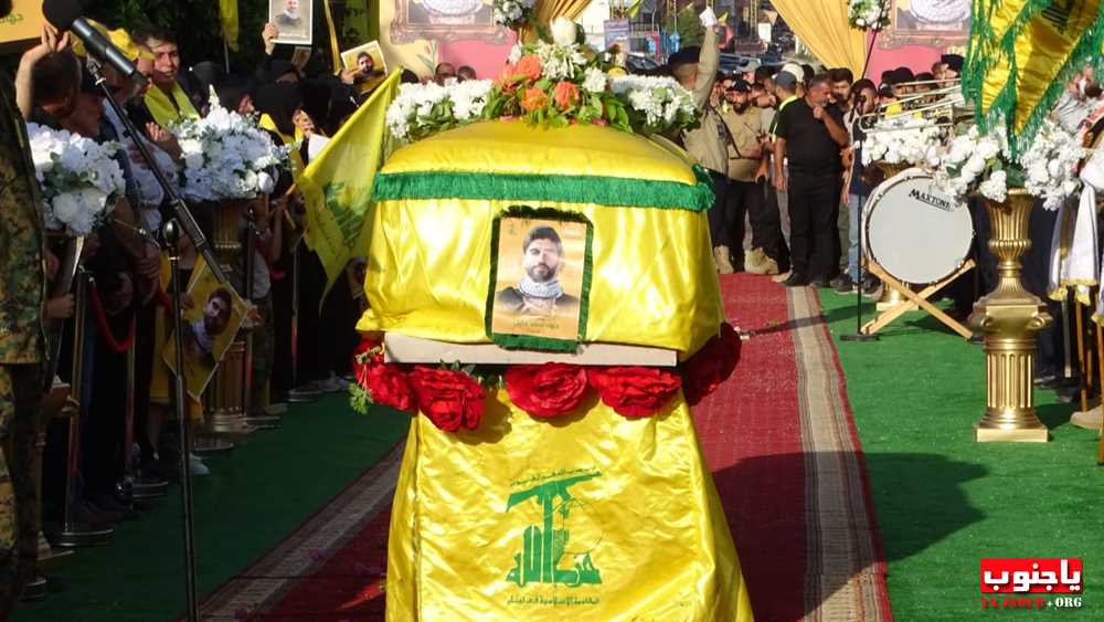 لقطات مصورة من تشييع الشهيد جهاد أحمد حايك