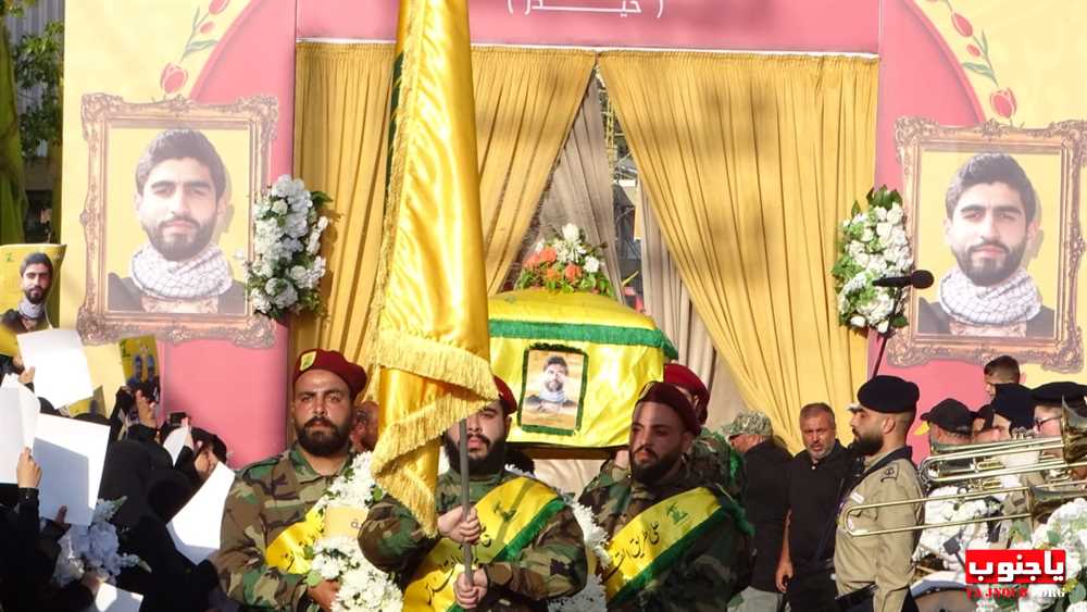 لقطات مصورة من تشييع الشهيد جهاد أحمد حايك