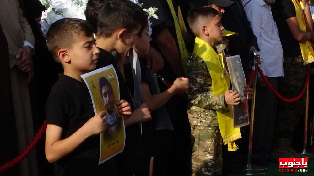 لقطات مصورة من تشييع الشهيد جهاد أحمد حايك