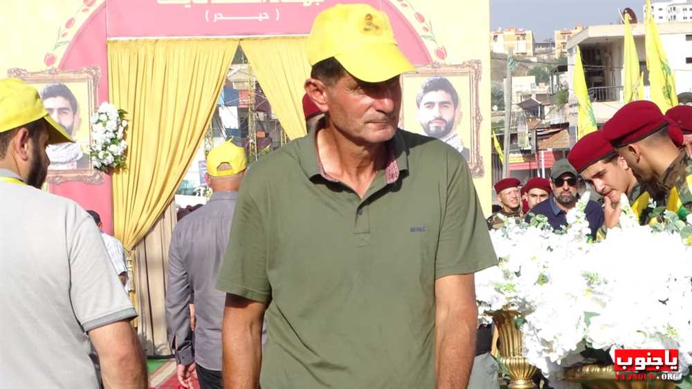 لقطات مصورة من تشييع الشهيد جهاد أحمد حايك