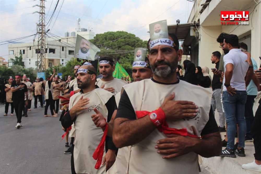 لقطات مصورة من المسيرة العاشورائية في بلدة أنصارية الجنوبية