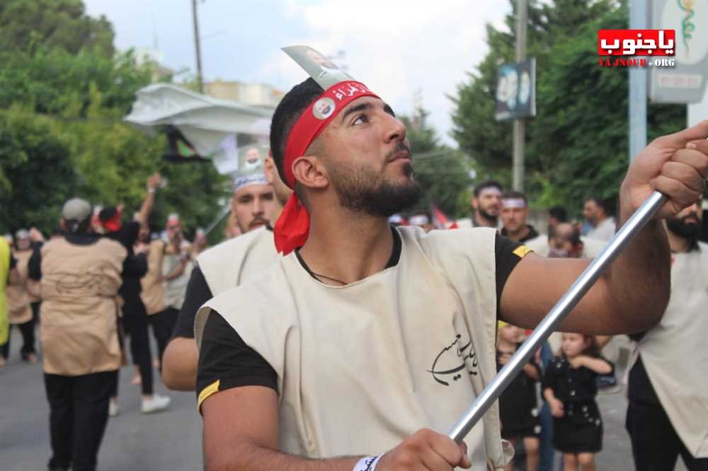 لقطات مصورة من المسيرة العاشورائية في بلدة أنصارية الجنوبية