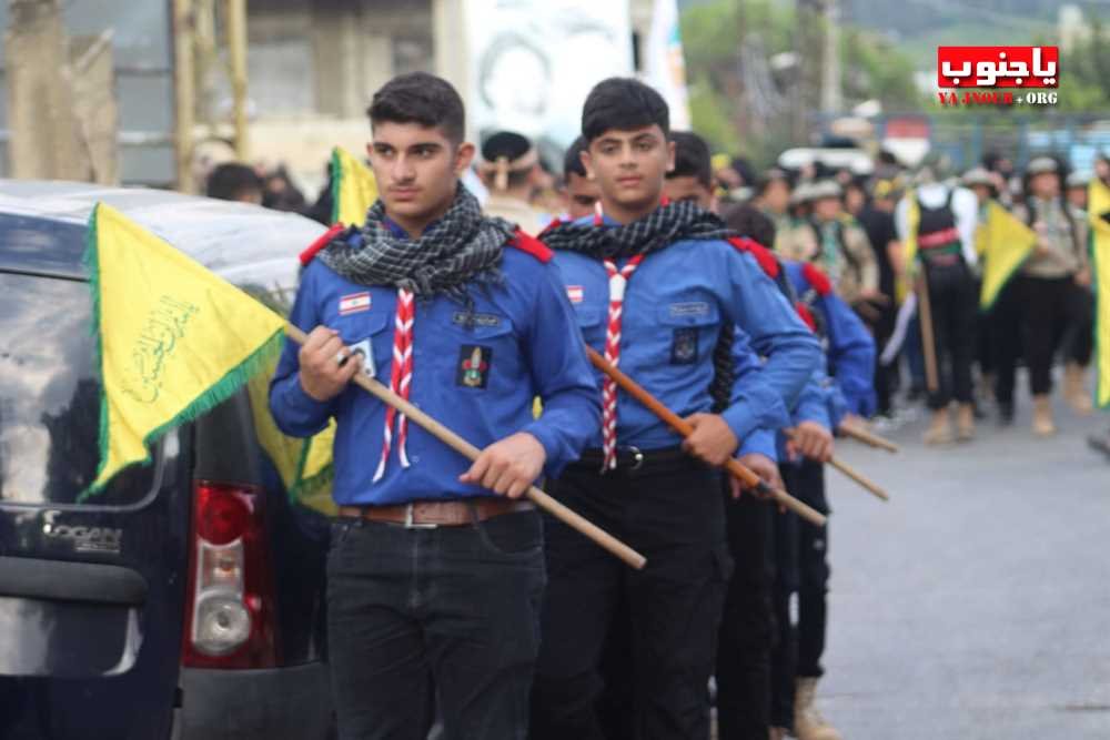 لقطات مصورة من المسيرة العاشورائية في بلدة أنصارية الجنوبية