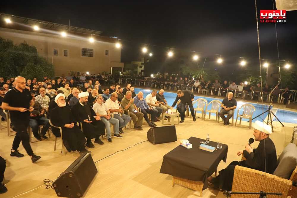 عاشوراء جنوب لبنان _ بلدة طيردبا الجنوبية _ مجلس عزاء حسيني في دارة الحاج محمود كريم ابو خليل  