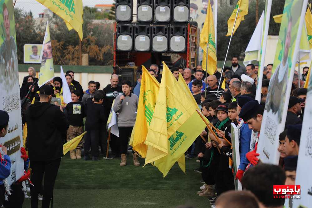 حزب الله و جمهور المقاومة يشيعون شهداء بلدة باتوليه الجنوبية 