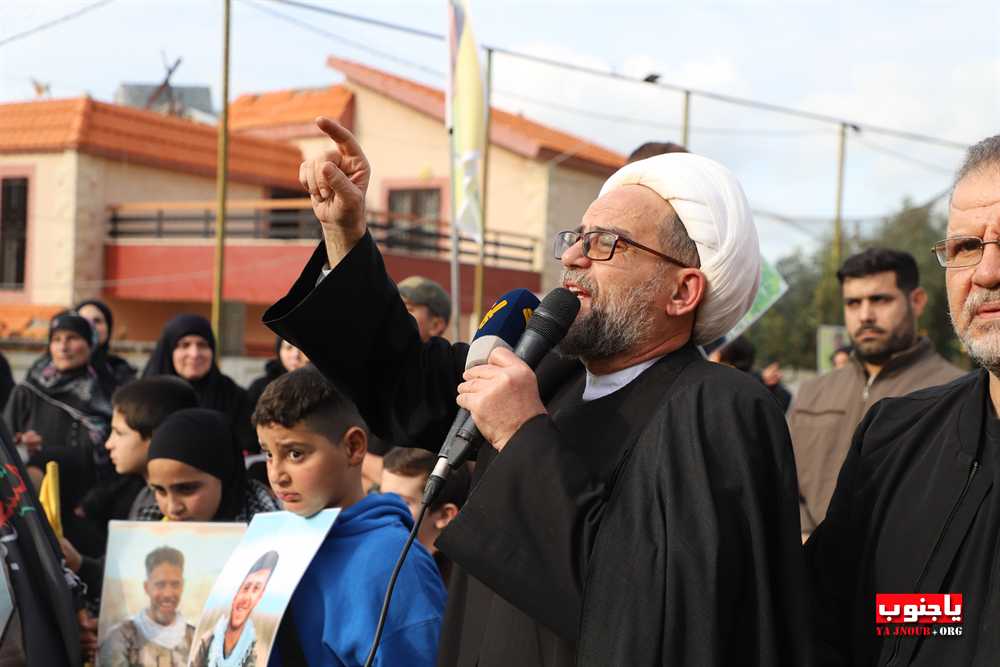 حزب الله و جمهور المقاومة يشيعون شهداء بلدة باتوليه الجنوبية 