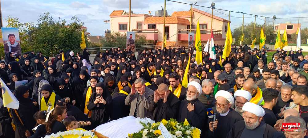 حزب الله و جمهور المقاومة يشيعون شهداء بلدة باتوليه الجنوبية الجزء الثاني  