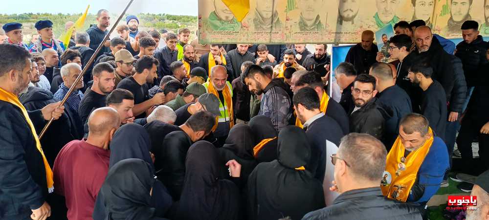 حزب الله و جمهور المقاومة يشيعون شهداء بلدة باتوليه الجنوبية الجزء الثاني  