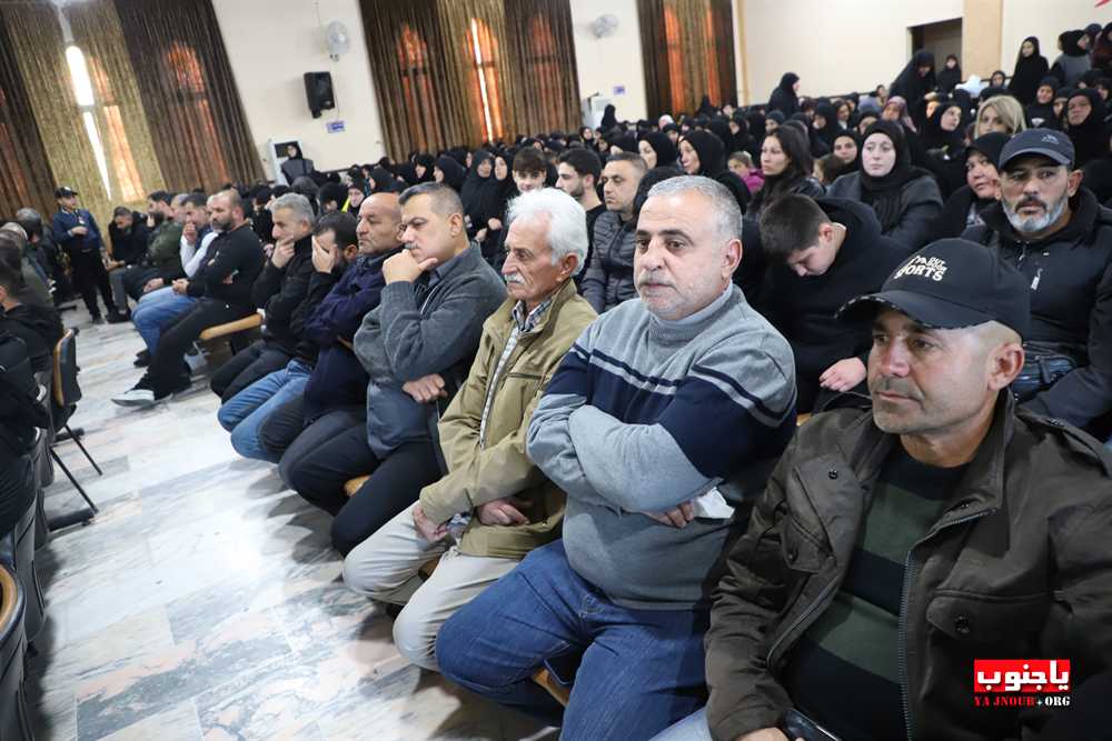 طيردبا : مجلس عزاء حسيني و تقبل التهاني و التبريكات بشهداء طيردبا على طريق القدس في حسينية السيدة زينب ع 