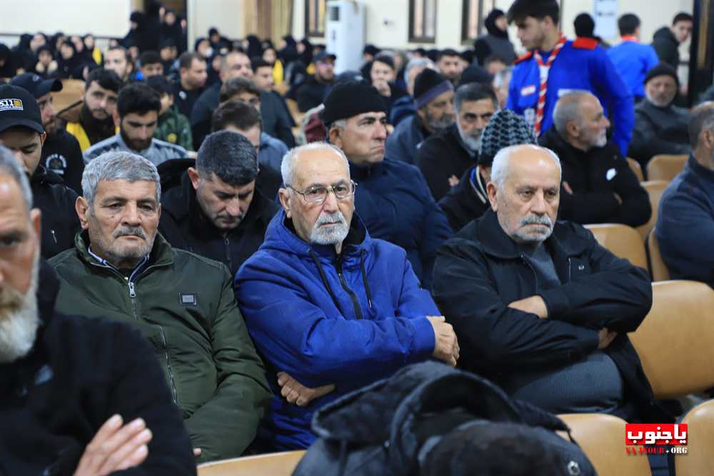 حفل تكريمي لشهداء بلدة الجبين الجنوبية على طريق القدس في حسينية السيدة زينب ع _ طيردبا 