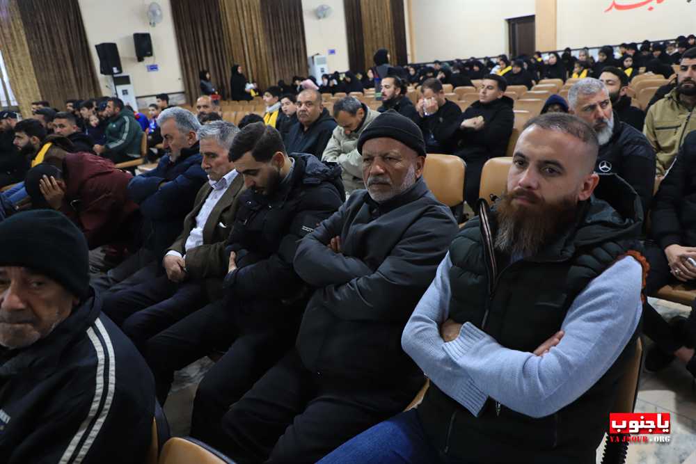 حفل تكريمي لشهداء بلدة الجبين الجنوبية على طريق القدس في حسينية السيدة زينب ع _ طيردبا 