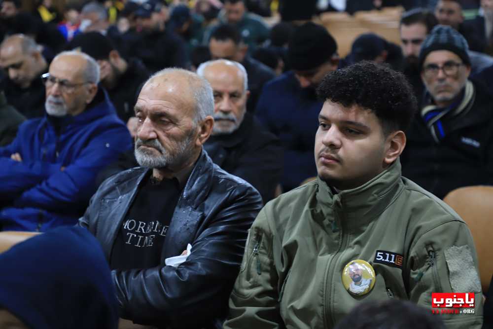 حفل تكريمي لشهداء بلدة الجبين الجنوبية على طريق القدس في حسينية السيدة زينب ع _ طيردبا 