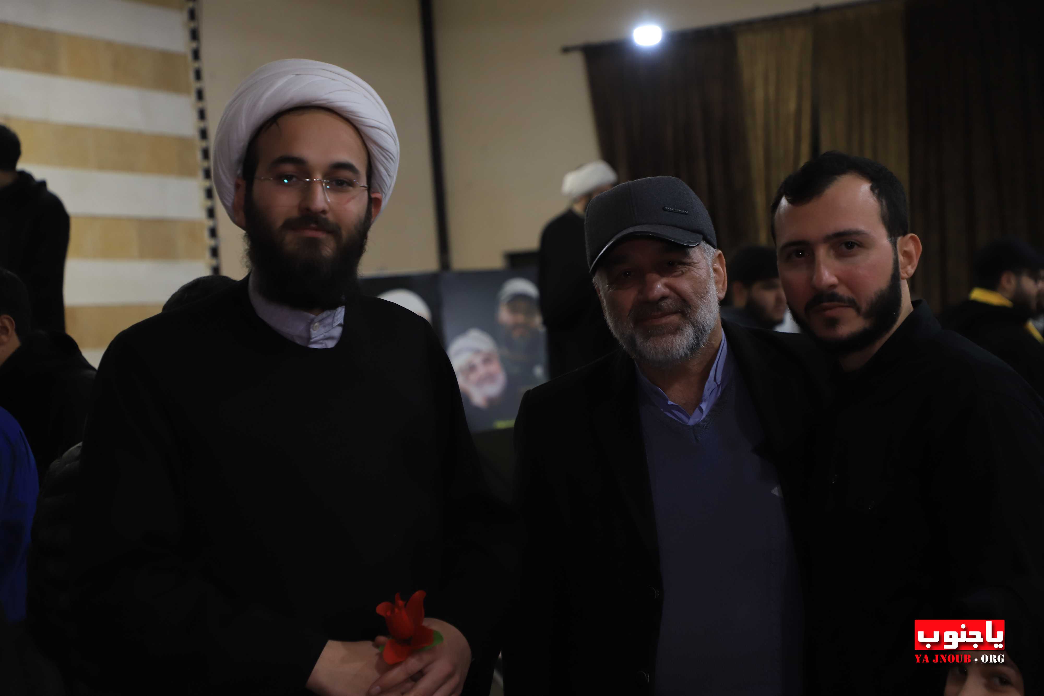 طيردبا : مجلس عزاء حسيني و تكريم لعوائل الشهداء في اجواء ذكرى الشهيد القائد سليماني الجزء الثاني