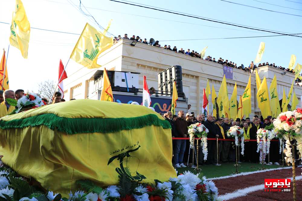 طيردبا : تشييع مهيب للشهيد المجاهد على طريق القدس حسن غسان حجازي 