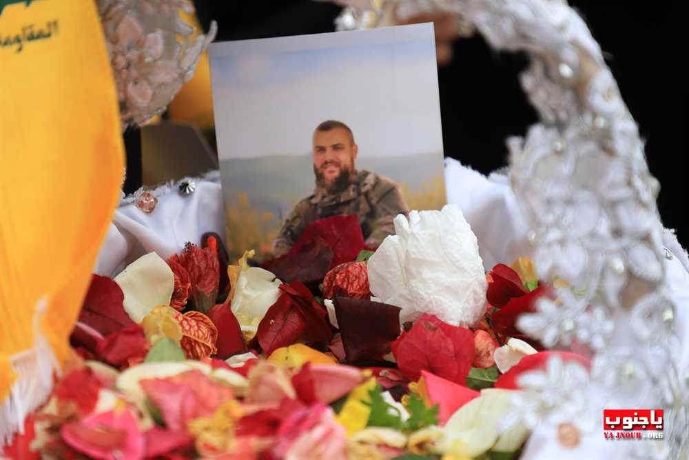 من استقبال الشهيد المجاهد على طريق القدس محمد سباعي في بلدة طيردبا الجنوبية 