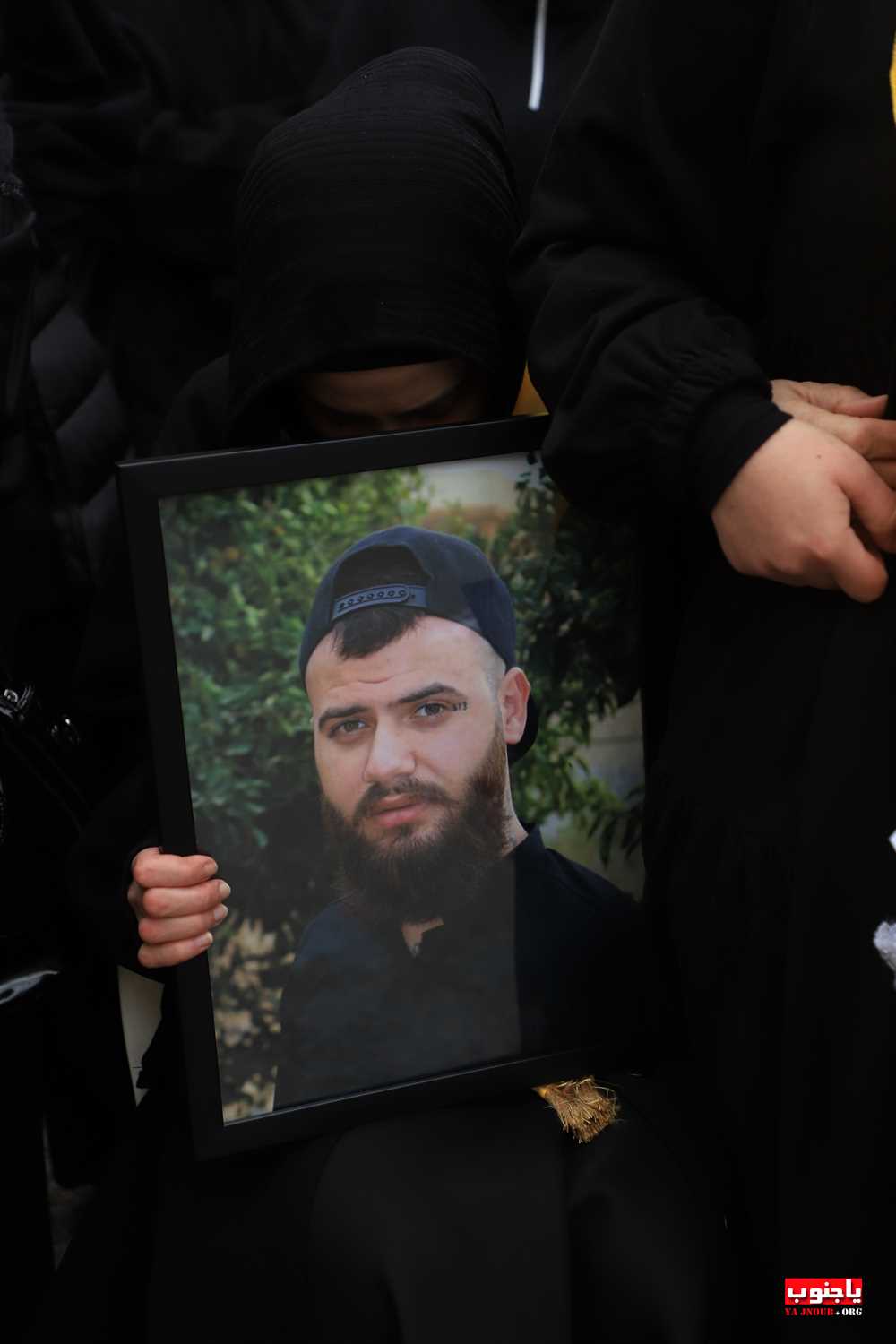 من استقبال الشهيد المجاهد على طريق القدس محمد سباعي في بلدة طيردبا الجنوبية 