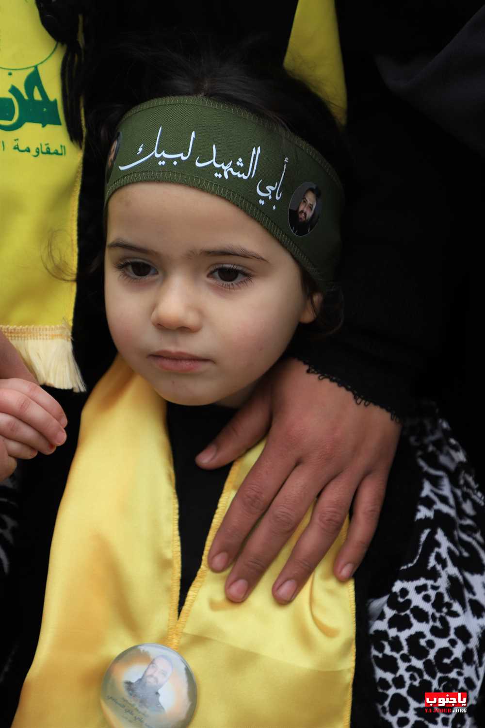 من استقبال الشهيد المجاهد على طريق القدس محمد سباعي في بلدة طيردبا الجنوبية 