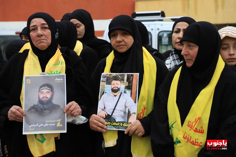 من استقبال الشهيد المجاهد على طريق القدس محمد سباعي في بلدة طيردبا الجنوبية 