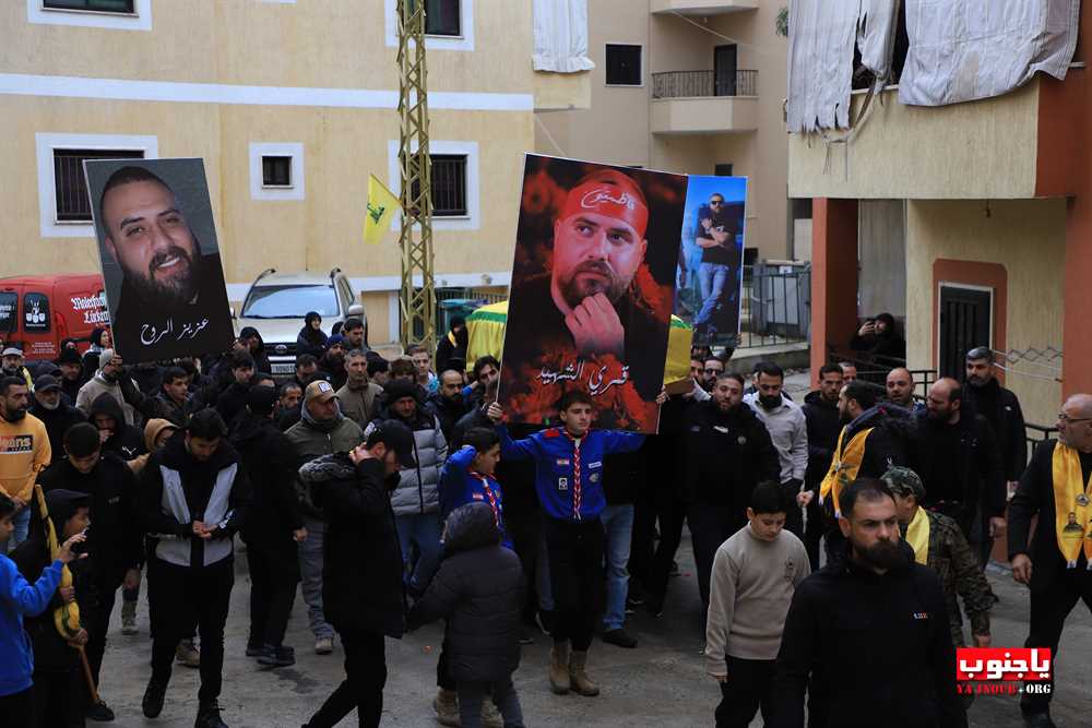 من استقبال الشهيد المجاهد على طريق القدس محمد سباعي في بلدة طيردبا الجنوبية 