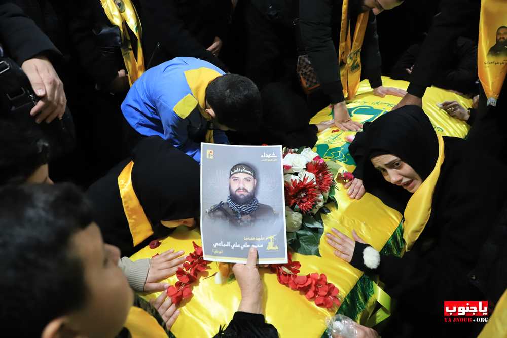 من استقبال الشهيد المجاهد على طريق القدس محمد سباعي في بلدة طيردبا الجنوبية 