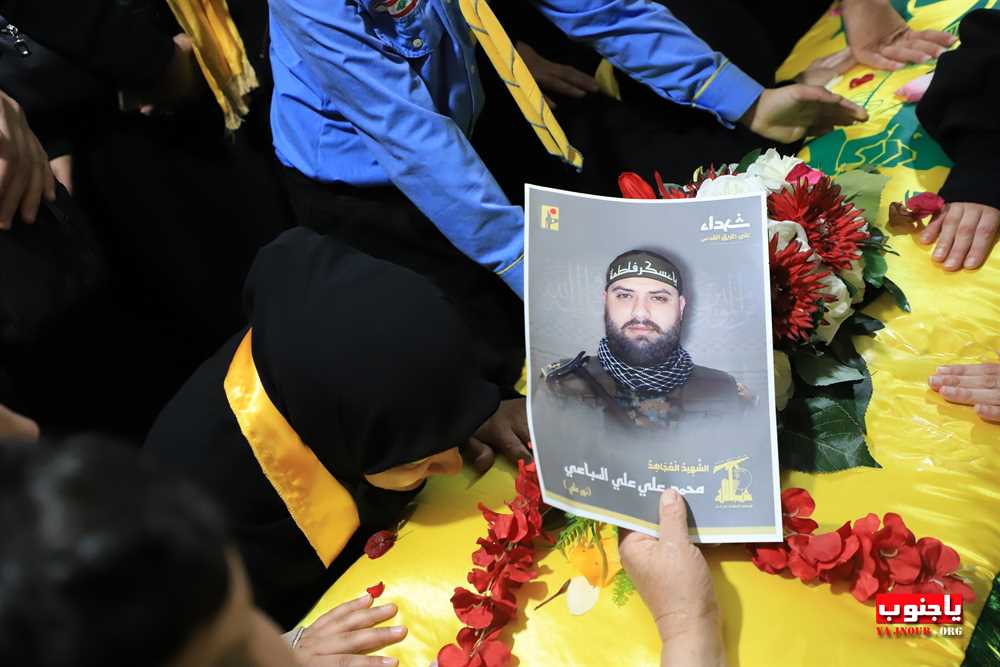 من استقبال الشهيد المجاهد على طريق القدس محمد سباعي في بلدة طيردبا الجنوبية 
