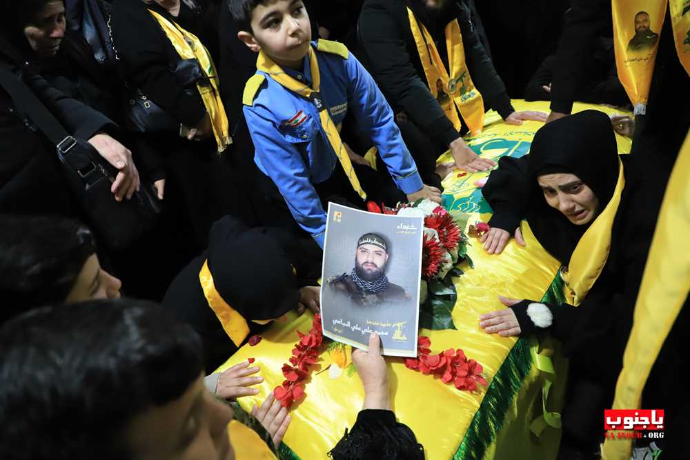 من استقبال الشهيد المجاهد على طريق القدس محمد سباعي في بلدة طيردبا الجنوبية 
