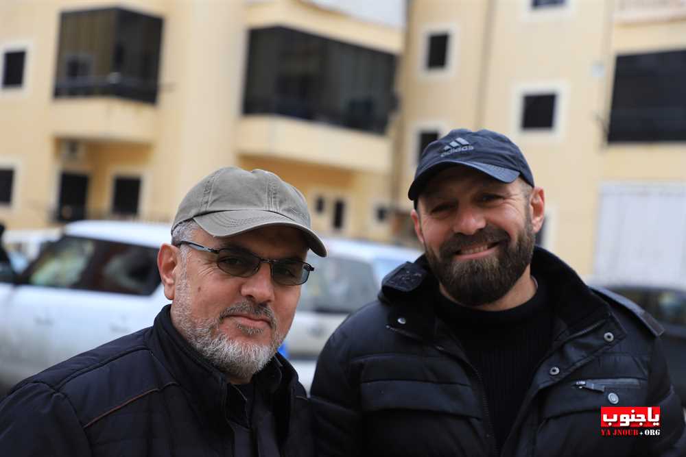 من استقبال الشهيد المجاهد على طريق القدس محمد سباعي في بلدة طيردبا الجنوبية 