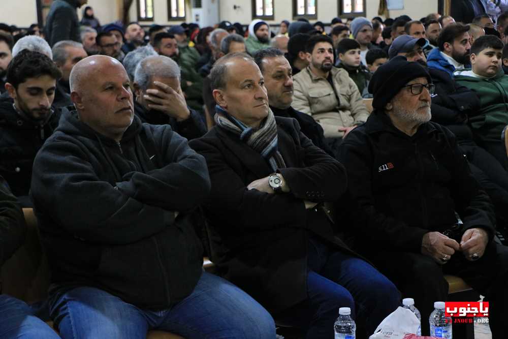 طيردبا : حفل تكريمي للشهيد المجاهد على طريق القدس حسن حسين نعنوع في حسينية السيدة زينب ع 
