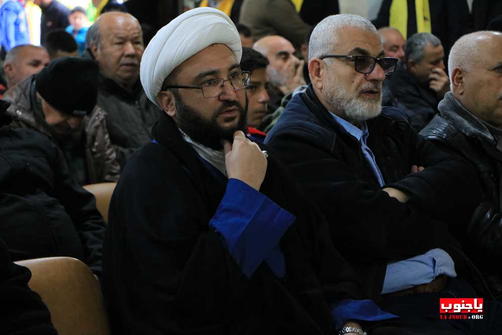 طيردبا : حفل تكريمي للشهيد المجاهد على طريق القدس حسن حسين نعنوع في حسينية السيدة زينب ع 