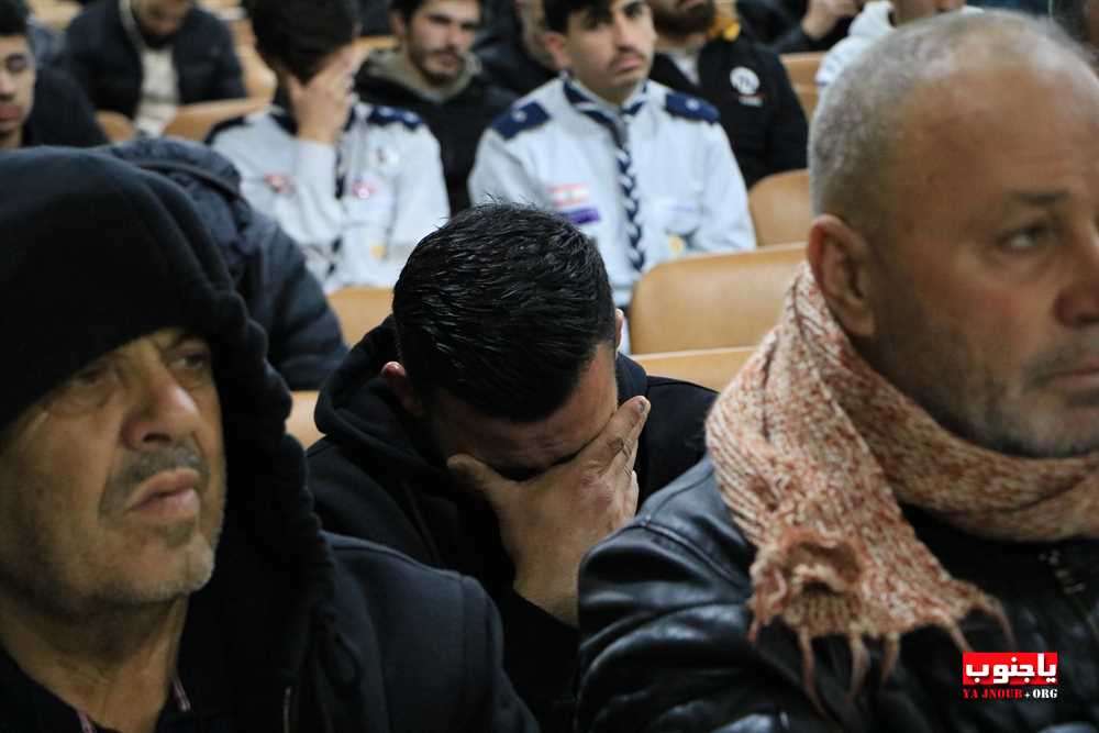 طيردبا : حفل تكريمي للشهيد المجاهد على طريق القدس حسن حسين نعنوع في حسينية السيدة زينب ع 