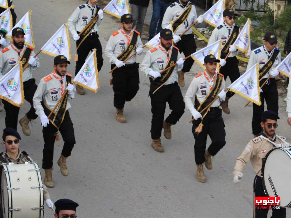 لقطات مصورة من تشييع القائد الجهادي الكبير  الحاج حسين علي هزيمة 